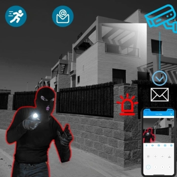 Kamera zewnętrzna IP POE LAN 8MPX 4K DVX PT8